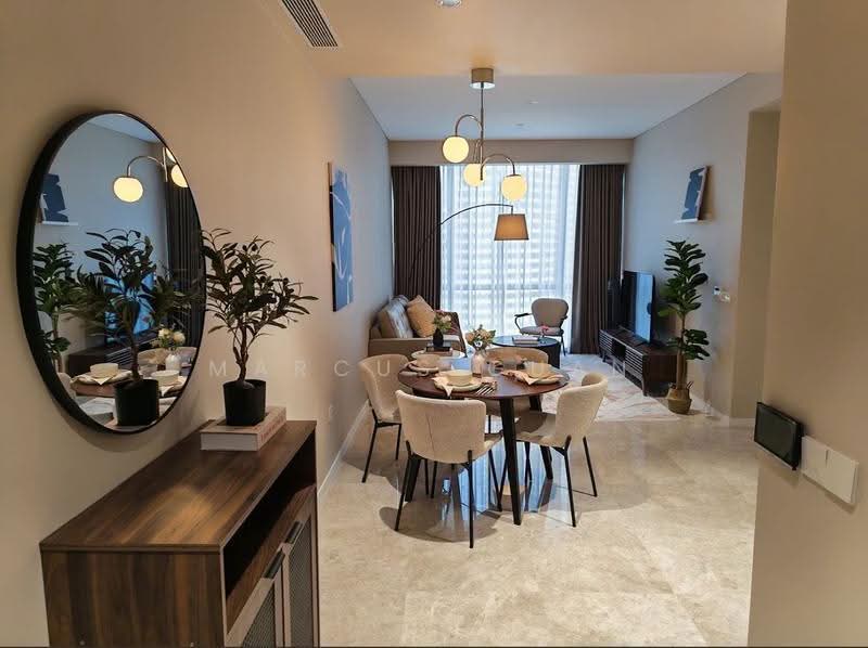 Kediaman Servis untuk Disewa di SO Sofitel Kuala Lumpur Residences - Marcus Guan - Living Room - PropertyGuru.com.my