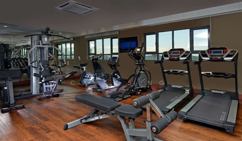 Service Residence for Rent at Centrestage Designer Suite - Carlos Ng - Gym - PropertyGuru.com.my