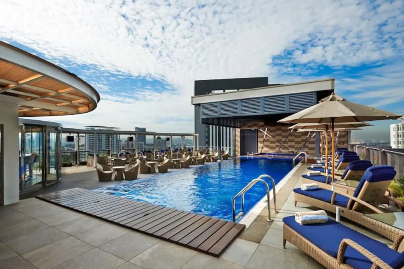 Service Residence for Rent at Centrestage Designer Suite - Carlos Ng - Pool - PropertyGuru.com.my