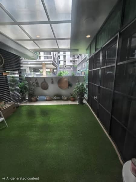 Servis Apartment untuk Dijual di Madge Mansions - Masnizah Arifin - Balcony - PropertyGuru.com.my