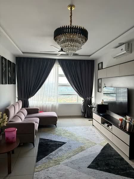 Service Residence for Rent at Palmyra Residence - Jet Tan - Living Room - PropertyGuru.com.my