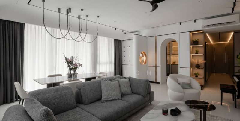 Condominium for Sale at The Treez Jalil Residen - ANS TOH - Living Room - PropertyGuru.com.my