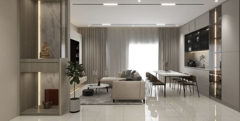 Condominium for Sale at The Rainz - ANS TOH - Living Room - PropertyGuru.com.my