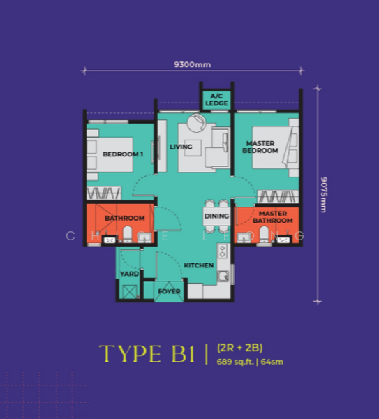 Servis Apartment untuk Dijual di The Vividz - Chloe Leong - PropertyGuru.com.my