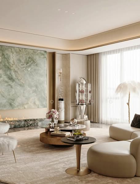 Servis Apartment untuk Dijual di The Vividz - Chloe Leong - Living Room - PropertyGuru.com.my