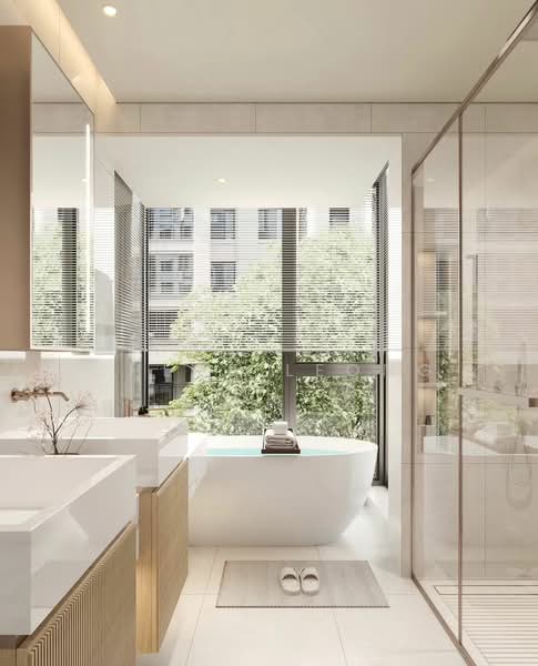 Servis Apartment untuk Dijual di The Vividz - Chloe Leong - Bathroom - PropertyGuru.com.my