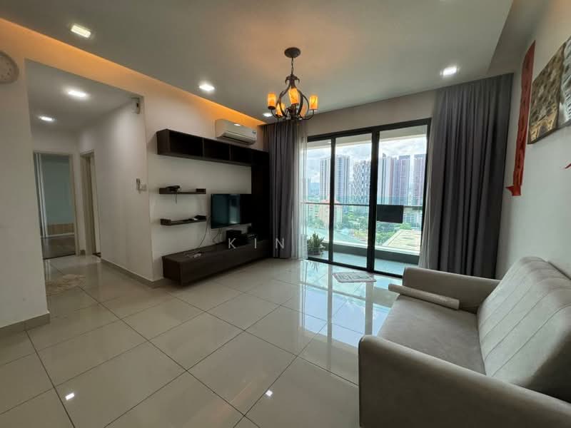 Kondominium untuk Disewa di Ascenda Residence @ Skyarena - Kin L - Living Room - PropertyGuru.com.my