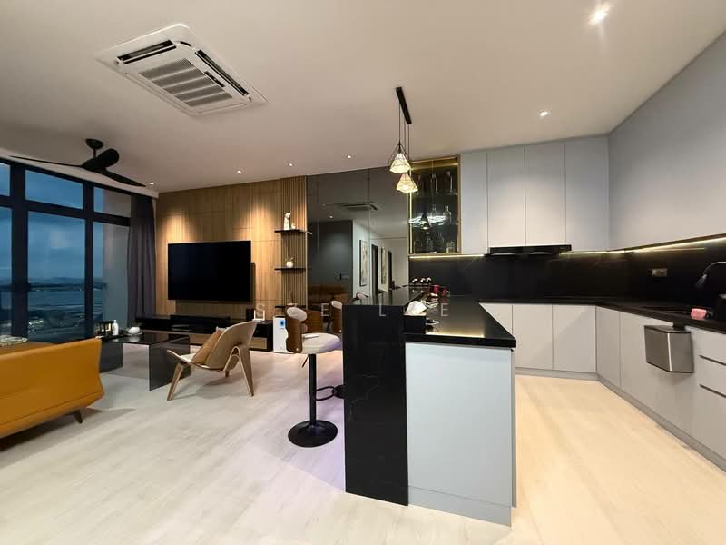 Servis Apartment untuk Dijual di Green Haven - Sze Lee - Living Room - PropertyGuru.com.my