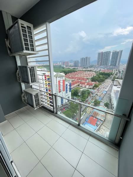 Service Residence for Sale at Aurora Tower @ Eco Sky - Vincent Lai - Balcony - PropertyGuru.com.my