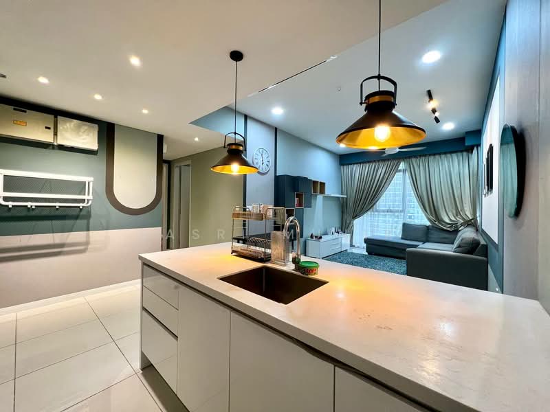 Service Residence for Rent at The Ridge - Basri Munir - Living Room - PropertyGuru.com.my