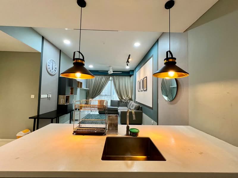 Service Residence for Rent at The Ridge - Basri Munir - Living Room - PropertyGuru.com.my