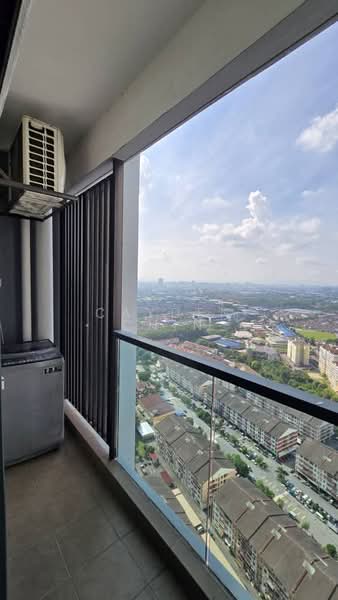 Service Residence for Rent at Symphony Tower (Menara Simfoni) - Cayden Chin - Balcony - PropertyGuru.com.my