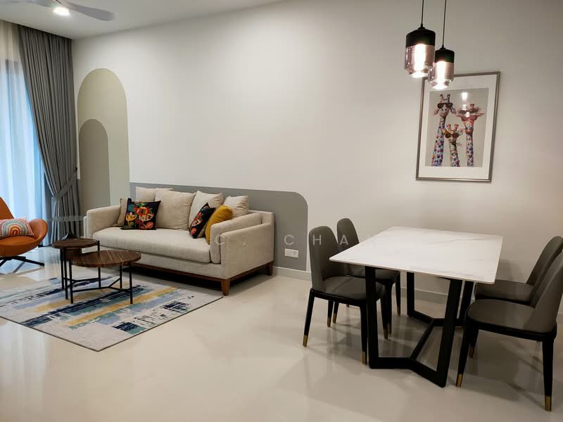 Servis Apartment untuk Disewa di ViiA Residences - S.C. Chan - Living Room - PropertyGuru.com.my