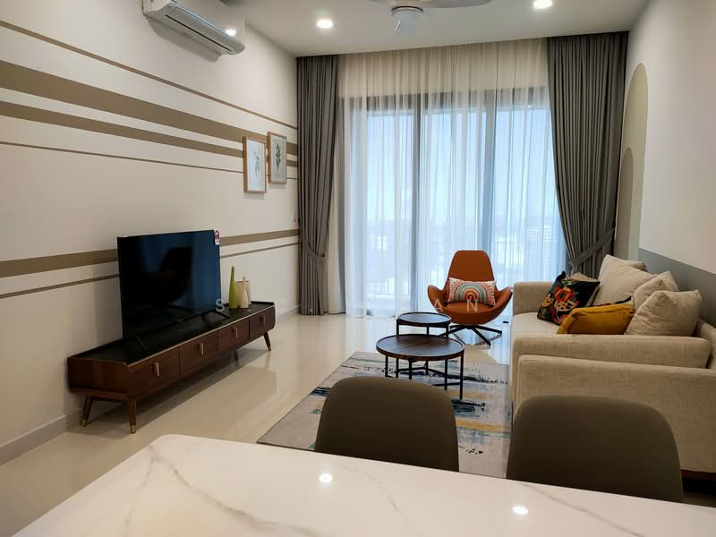 Servis Apartment untuk Disewa di ViiA Residences - S.C. Chan - Living Room - PropertyGuru.com.my