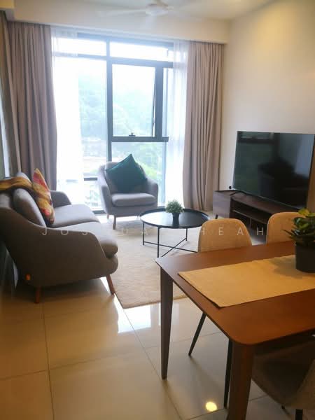 Service Residence for Rent at The Ridge - Joshua Cheah - Living Room - PropertyGuru.com.my