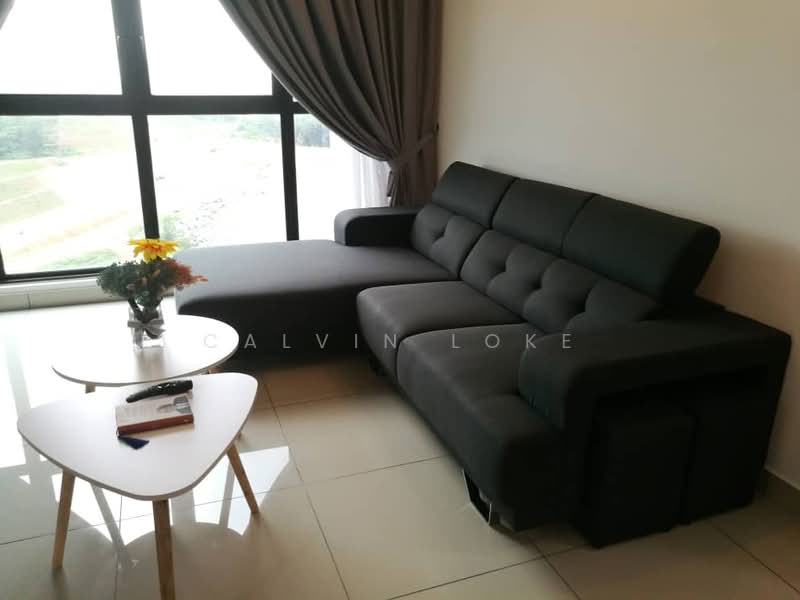 Service Residence for Rent at Conezion Residences - Calvin Loke - Living Room - PropertyGuru.com.my