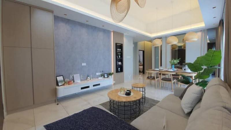Rumah Berkembar untuk Dijual di Taman Klebang Ria (Chemor) - Kelly Yau - Living Room - PropertyGuru.com.my