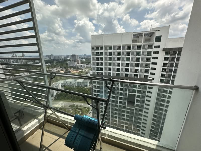 Service Residence for Rent at Cybersquare - Ethan Yong - Balcony - PropertyGuru.com.my
