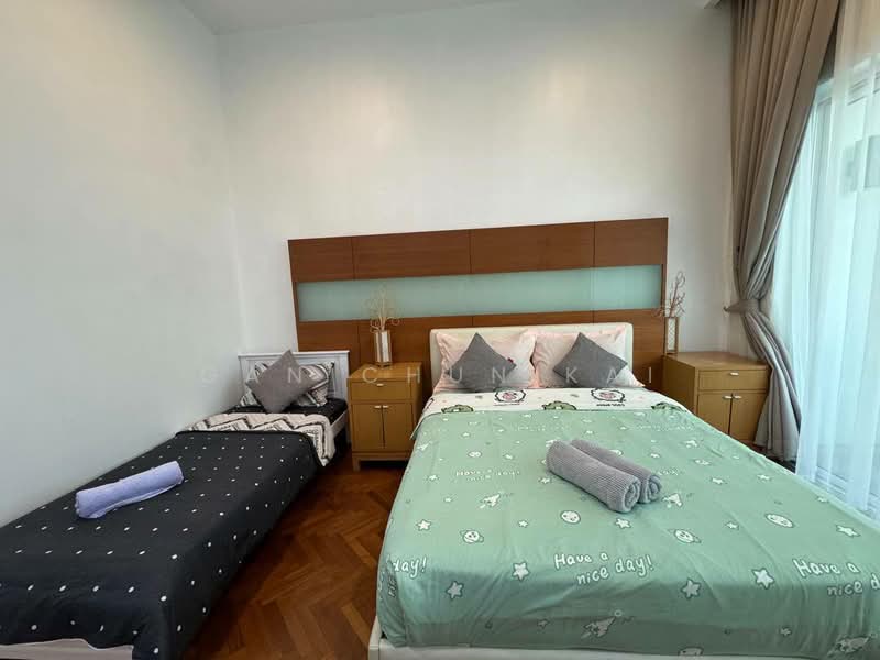 Servis Apartment untuk Disewa di Straits Quay (The Suites at Waterside) - Gan Chun Kai - Bedroom - PropertyGuru.com.my