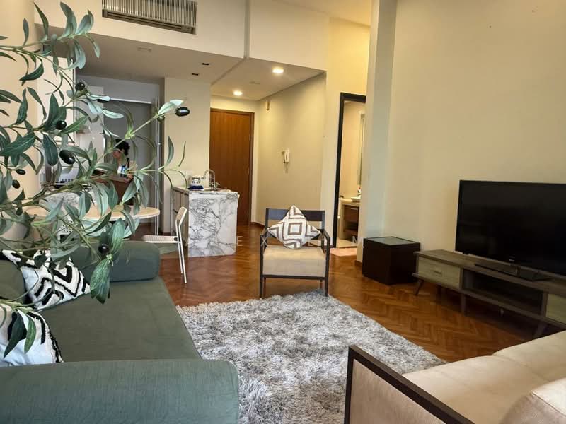 Service Residence for Rent at Straits Quay (The Suites at Waterside) - Alex Lim - Living Room - PropertyGuru.com.my