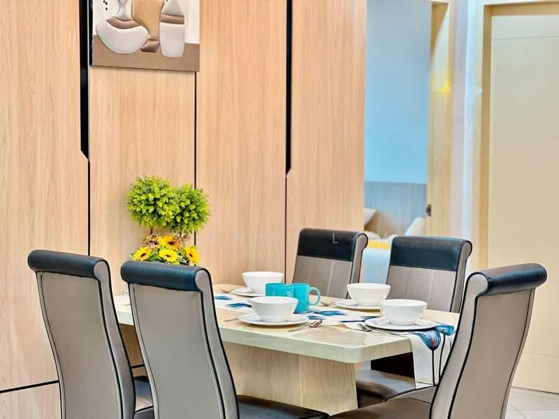 Service Residence for Rent at Atlantis Residences (Pangsapuri Atlantis Kota Syahbandar) - Joanne Lim - Dining Room - PropertyGuru.com.my