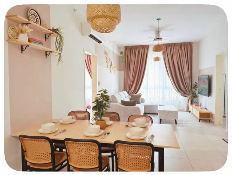 Service Residence for Rent at Meta City - Shi Chuan Loong - Living Room - PropertyGuru.com.my
