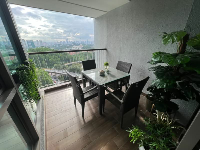 Condominium for Rent at Seni Mont Kiara - Martin Lee - Balcony - PropertyGuru.com.my