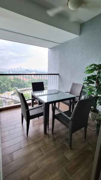 Condominium for Rent at Seni Mont Kiara - Martin Lee - Balcony - PropertyGuru.com.my