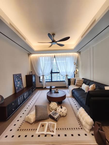 Service Residence for Sale at The Ruma - Yen Lim - Living Room - PropertyGuru.com.my