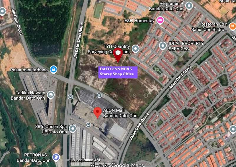 Kedai / Pejabat untuk Dijual di Bandar Dato Onn (Tebrau) - Joshua Song - Exterior - PropertyGuru.com.my