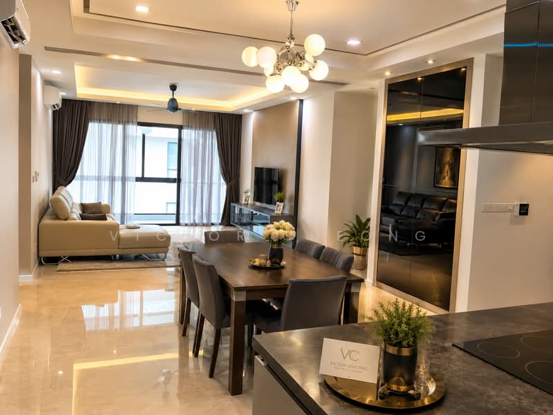 Condominium for Sale at Concerto North Kiara - Victor Cheong - Living Room - PropertyGuru.com.my