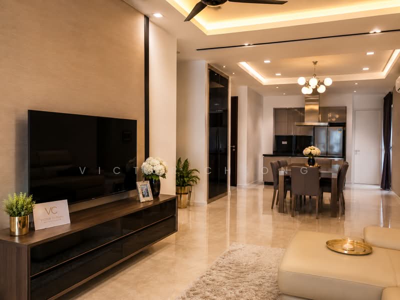 Condominium for Sale at Concerto North Kiara - Victor Cheong - Living Room - PropertyGuru.com.my