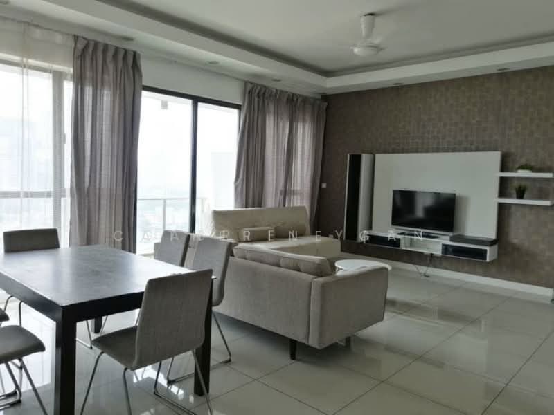 Servis Apartment untuk Disewa di Setia SKY Residences - Catherine Gan - Living Room - PropertyGuru.com.my