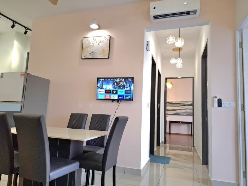 Service Residence for Rent at Zentro Residences Serviced Apartment - Sky Chan - Dining Room - PropertyGuru.com.my