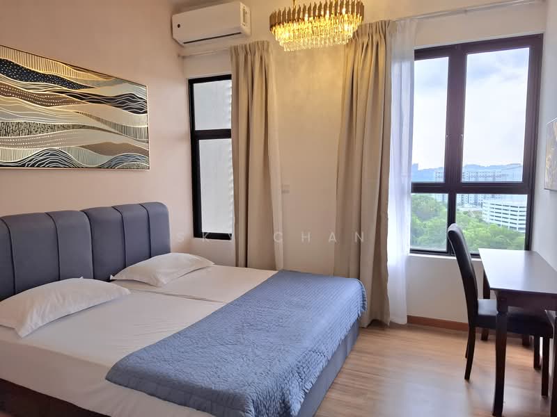 Service Residence for Rent at Zentro Residences Serviced Apartment - Sky Chan - Bedroom - PropertyGuru.com.my
