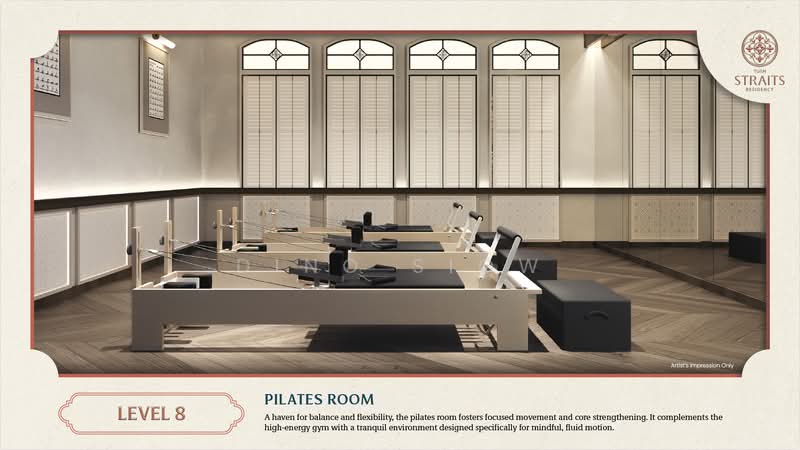 Servis Apartment untuk Dijual di Tuan Straits Residency - Dino Siow - Gym - PropertyGuru.com.my