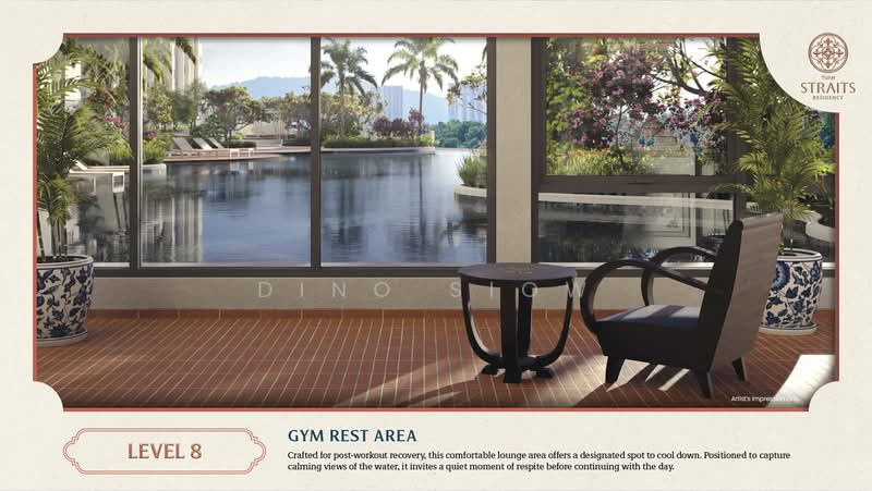 Servis Apartment untuk Dijual di Tuan Straits Residency - Dino Siow - Gym - PropertyGuru.com.my