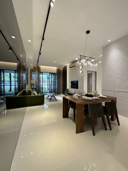 Service Residence for Sale at Southkey NADI Residences - Bella Tan - Living Room - PropertyGuru.com.my