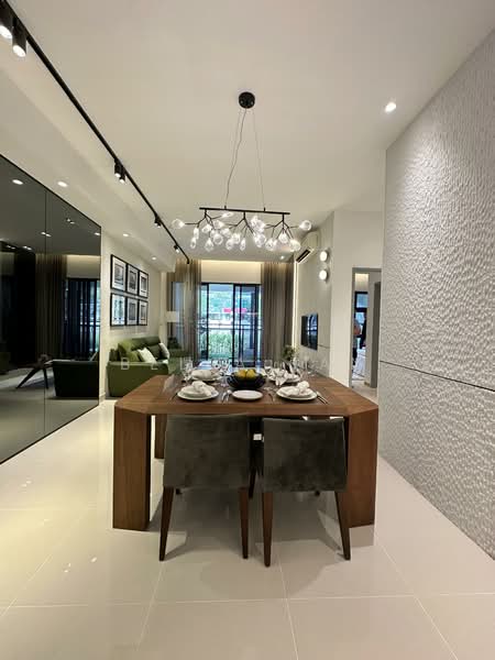 Service Residence for Sale at Southkey NADI Residences - Bella Tan - Living Room - PropertyGuru.com.my