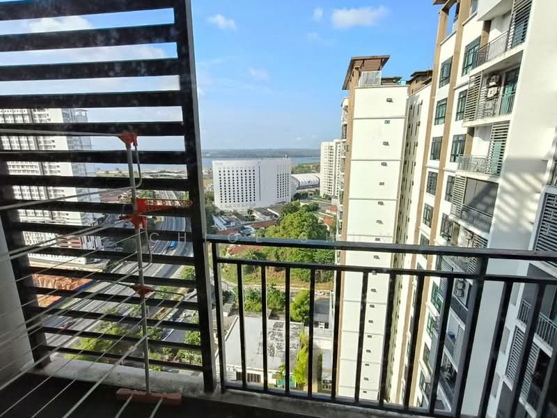 Service Residence for Rent at Citywoods - Chloe Shum - Balcony - PropertyGuru.com.my