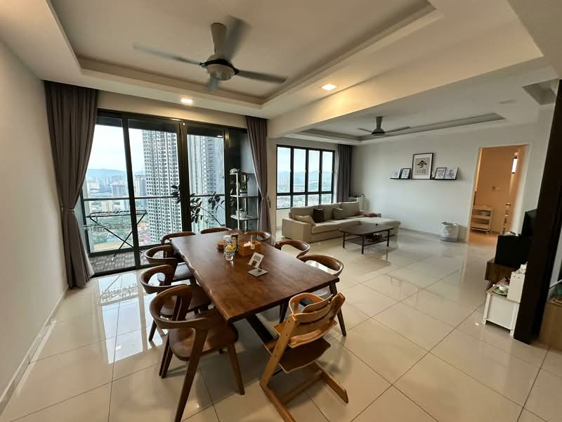 Kondominium untuk Disewa di Infiniti 3 Residences - Kin . - Living Room - PropertyGuru.com.my
