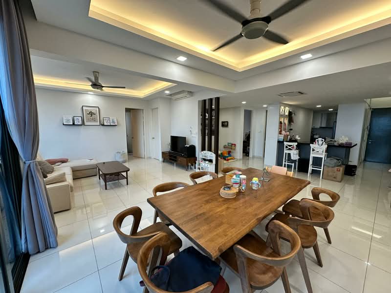 Kondominium untuk Disewa di Infiniti 3 Residences - Kin . - Living Room - PropertyGuru.com.my