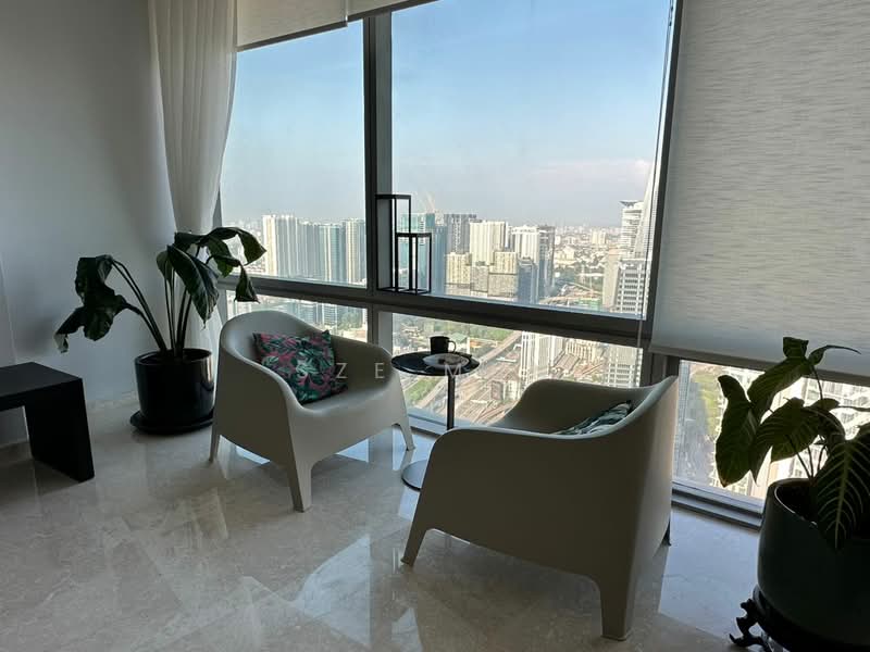 Servis Apartment untuk Dijual di Southpoint Residences - Sze Mun - Living Room - PropertyGuru.com.my