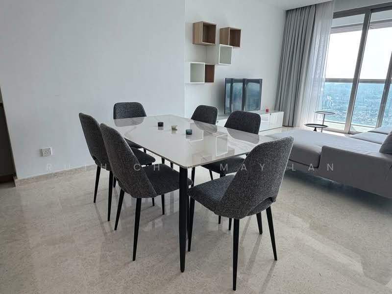 Servis Apartment untuk Disewa di Southpoint Residences - Ruth Chin May Lan - Living Room - PropertyGuru.com.my