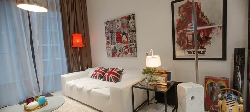 Servis Apartment untuk Dijual di Setia Sky 88 - Lokin Yam - Living Room - PropertyGuru.com.my