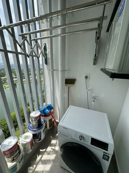 Service Residence for Rent at Dorsett Waterfront Subang - Gordon Ling - Balcony - PropertyGuru.com.my