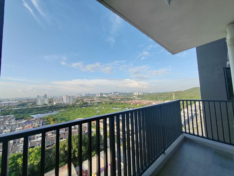 Service Residence for Rent at MIRA at Shorea Park - Zeckry Saw - Balcony - PropertyGuru.com.my