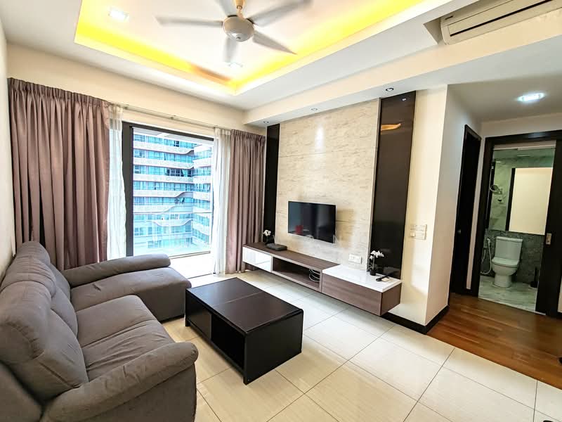 Servis Apartment untuk Dijual di The Elements - Mel Wong - Living Room - PropertyGuru.com.my