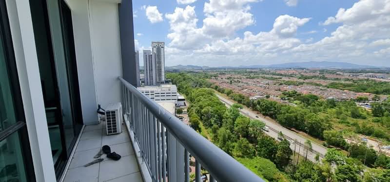 Servis Apartment untuk Disewa di The Sky Executive Suites - Jin Teok - Balcony - PropertyGuru.com.my