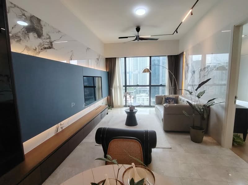 Service Residence for Rent at TRX Residences - Paul Wong - Living Room - PropertyGuru.com.my